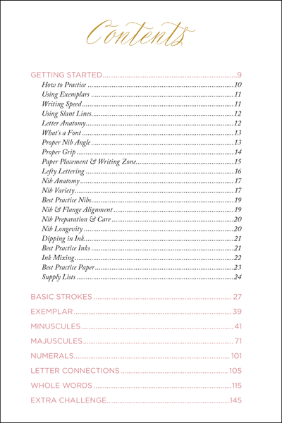 Modern Calligraphy: An Intensive Practice Workbook [Book]