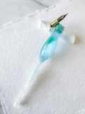 Calligraphy Pen Holder: Sea Glass